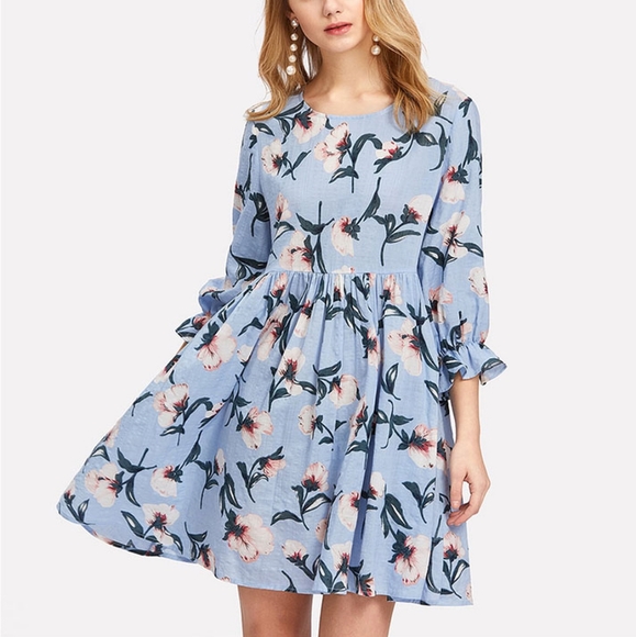 NWOT Babydoll Dress - Picture 1 of 6